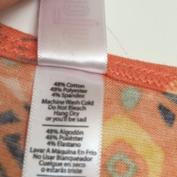 XS LuLaRoe Perfect Tee C04 32 - Picture 4 of 5